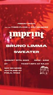 Imprint With Bruno Limma & Sweater