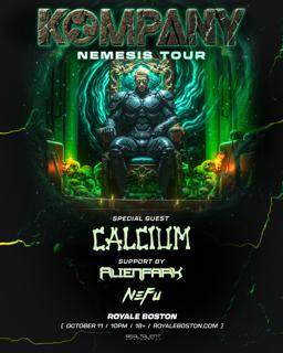 Kompany, Calcium, Alien Park, Nefu