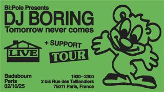 Concert - Dj Boring + Guests, Paris