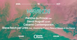 Concert — Marathon !: David August, Pantha Du Prince (Live), Cabaret Contemporain