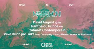 Concert — Marathon !: David August, Pantha Du Prince (Live), Cabaret Contemporain