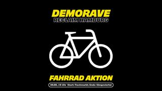 Demorave - Fahrrad Aktion