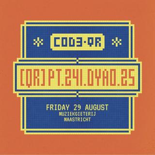 Cod3 Qr Label Anniversary Party