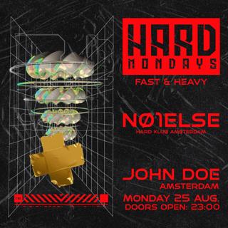 Hard Mondays Amsterdam - Hard Techno Night With No1Else