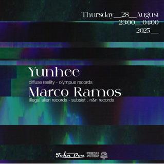 Amsterdam Techno Sessions W/ Yunhee (Diffuse Reality) & Marco Ramos (Illegal Alien Records)