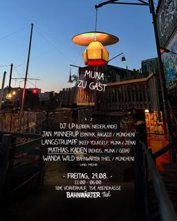 Muna Zu Gast Im Bahnwärter Thiel Mit Mathias Kaden