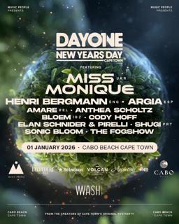 Dayone New Year'S Day 2026 - Cape Town