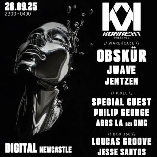 Konnekt // Obskur - Jwave - Special Guest Tba - Philip George - Loucas Groove - Jentzen