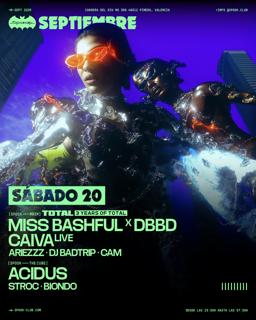 2 Aniversario: Total X Hyper Dreams: Miss Bashful + Cavia & Acidus