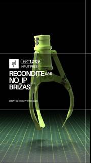 Input Pres Recondite Live
