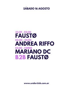 Faustø - Andrea Riffo - Mariano Dc B2B Faustø