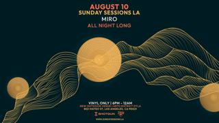 Sunday Sessions La (Vinyl Only) [Tickets Avail At The Door] Open-Air