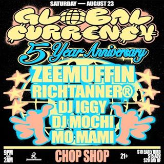 Global Currency 5 Year Anniversary - Zeemuffin