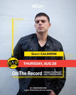 Jolt Radio: On The Record ( Guest: Calderin )