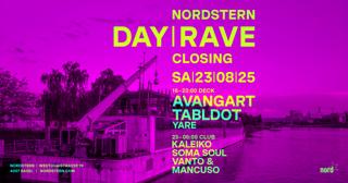 Day|Rave Closing With Avangart Tabldot