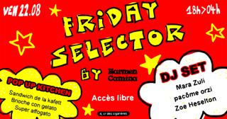 Friday Selector [Mara Zuli, Pacôme Orzi, Zoe Heselton] 