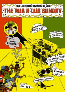 Rub A Dub Sunday - Wt Lone Ranger / Soul Stereo Soundsystem / Heartikal Youths / Ranking Dixi