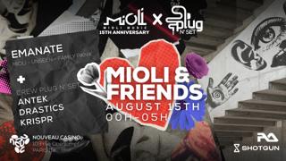 Mioli Music & Friends 15 Year Celebration! A Free Party W/ Emanate, Krispr, Drastics, Antek