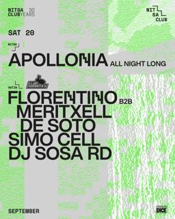 Apollonia All Night Long / Club Romantico: Florentino B2B Meritxell De Soto · Simo Cell