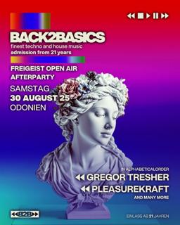 Gregor Tresher & Pleasurekraft At Back2Basics In Odonien (Freigeist Open Air Afterparty)