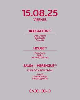 Xtc: Perreo + House + Salsa—Merengue