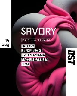 Savory - Techno Every Thursday