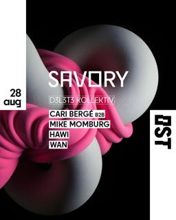Savory - Techno Every Thursday