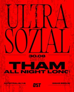 (11€) Ultra Sozial Pres. Tham All Night Long