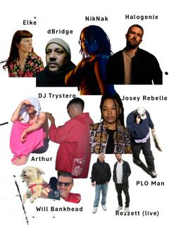 Extended Clubnight - Elke, Dbridge, Niknak, Halogenix, Cav Empt