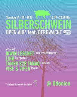 Silberschwein Open Air Feat. Bergwacht, Odonien. M. Irwin Leschet, Liho, U.A