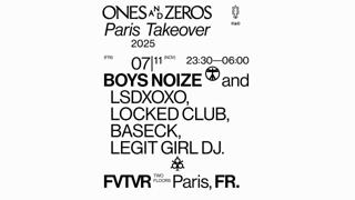 One And Zeros: Boys Noize, Lsdxoxo, Locked Club And More