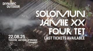 Dynamic Outdoor W/ Solomun, Jamie Xx, Four Tet