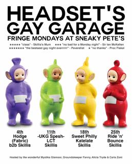 Headset'S Gay Garage X Ride N Bounce: Fringe Finale (5Am)