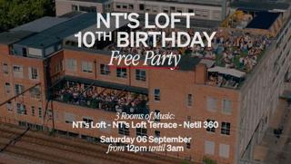 Nt'S Loft 10Th Birthday: Free Rooftop Party