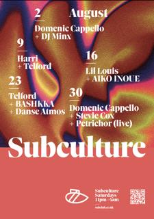 Subculture With Domenic Cappello + Stevie Cox + Petrichor (Live)