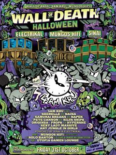 4Am Kru X Mungos X Sinai X Electrikal: Wall Of Death • Halloween
