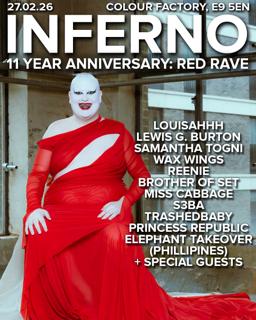 Inferno: 11 Year Anniversary - The Red Rave