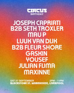 Circus Birthday Liverpool