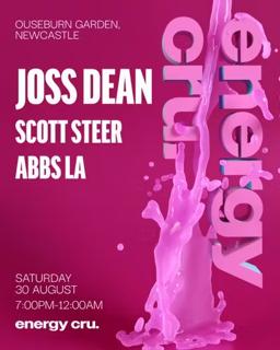 Energy Cru Presents Joss Dean & Friends