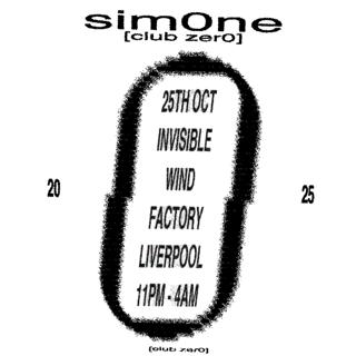 Enrg & Club Zer0 Presents Sim0Ne Liverpool