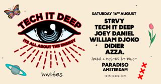 Tech It Deep Invites Stryv