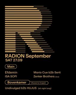 Radion September Invites Vulged