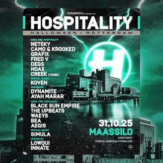 Hospitality Halloween Rotterdam X Korsakov