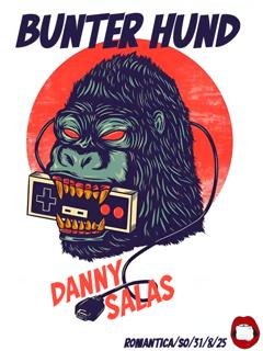Bunter Hund Mit Danny Salas