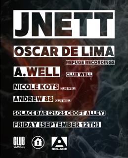 Club Well X Refuge Recordings Pres. Jnett