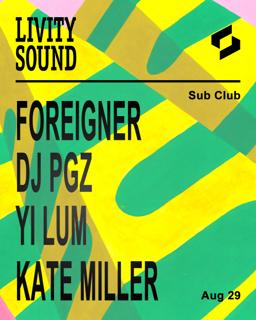Foreigner - Livity Sound Ep Launch