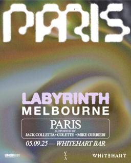 Paris — 'Labyrinth' Album Launch Party (Melbourne)