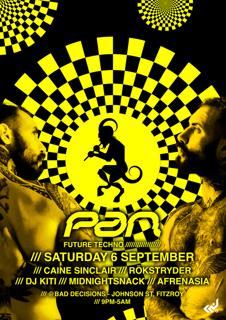 Pan Future Techno Feat. Caine Sinclair & Rökstryder