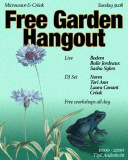 Microwave X Cröak - A Free Garden Hangout