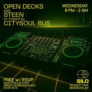 Open Decks With Steen And Citysoul Bus